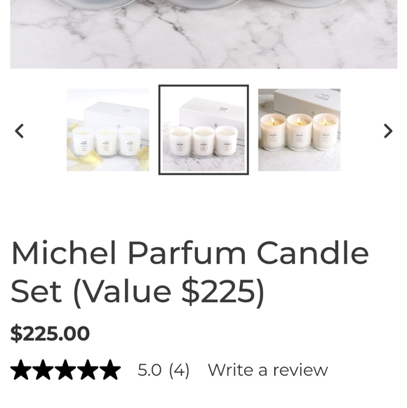🕯 Fresh Michel Germain Parfum Candle Set - Picture 16 of 16